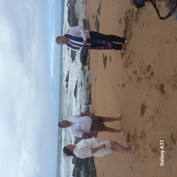 Wedding ceremony by Dr. Gerrit Rademeyer in Buffels Bay (Buffalo Bay)