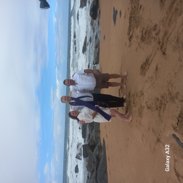 Wedding ceremony by Dr. Gerrit Rademeyer in Buffels Bay (Buffalo Bay)